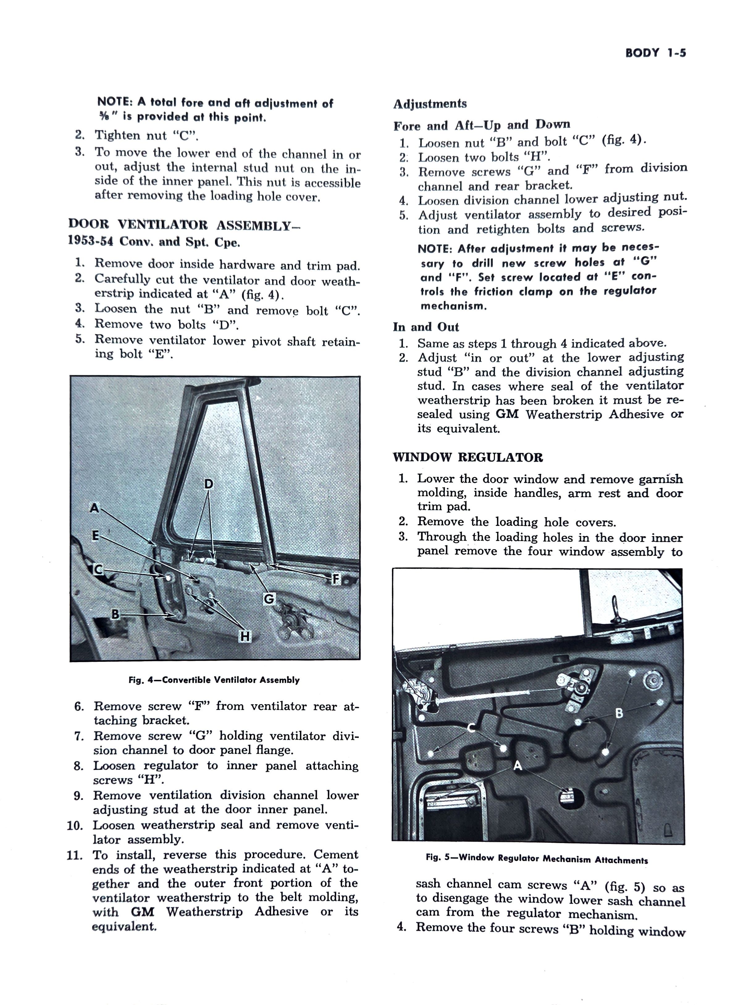 Maintenance manual page 5
