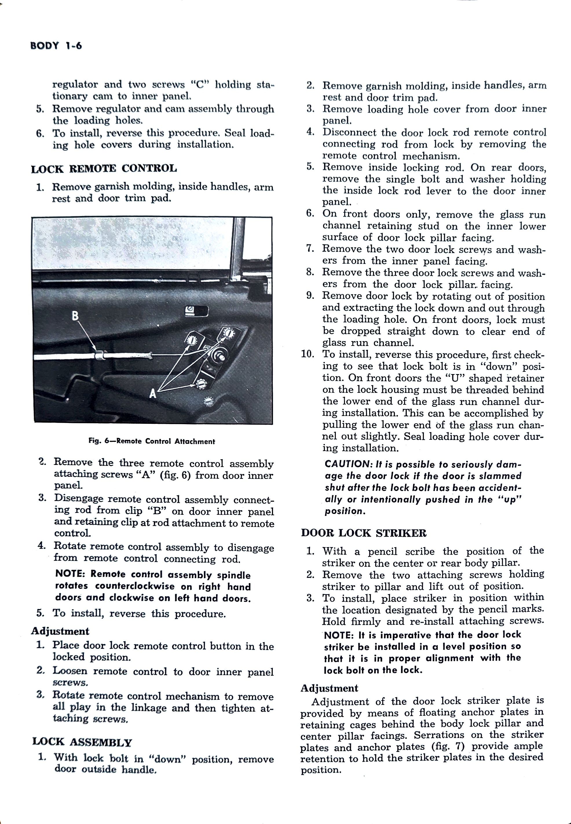 Maintenance manual page 6