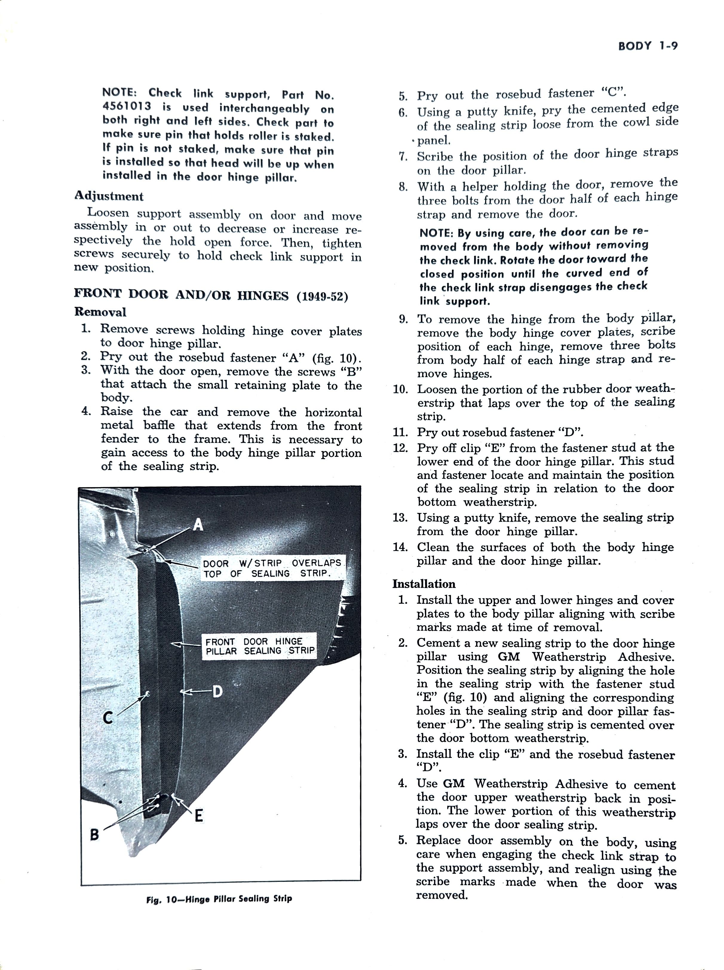 Maintenance manual page 9