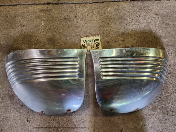 1951-1952 Pontiac 2 door Gravel Guards