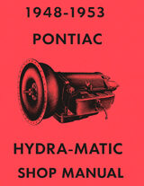 Pontiac Hydra-Matic Shop Manual 1948-1953 cover