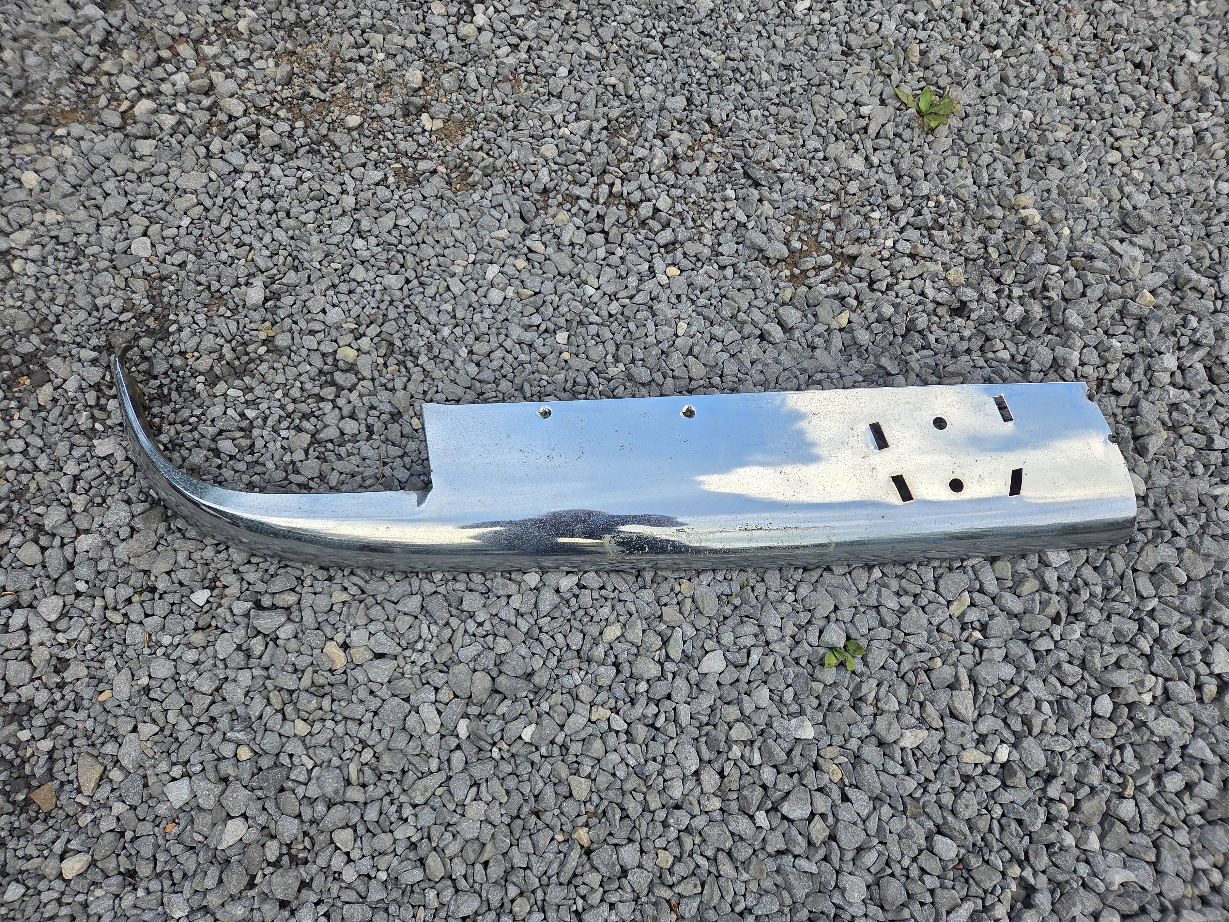1951-52 Pontiac Lower R/H grille repair/patch panel
