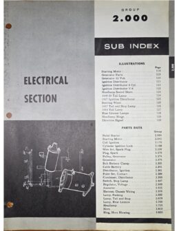 2.000 Electrical cover