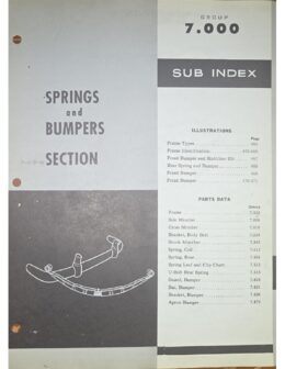 7.000 Springs and Bumpers cover