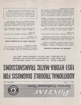 1951 Pontiac Service Craftsman News - All issues