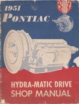 1951 Pontiac Hydramatic Trans Shop Manual