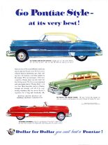 1951 Pontiac Magazine Advertisement