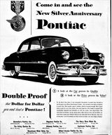 1951 Pontiac Newspaper Ad