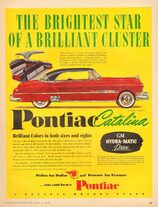 1951 Pontiac Catalina Magazine Ad