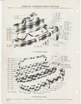 1949 Radiator Grille and front bumper parts.