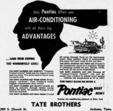 1954 Pontiac Air-Conditioning Ad